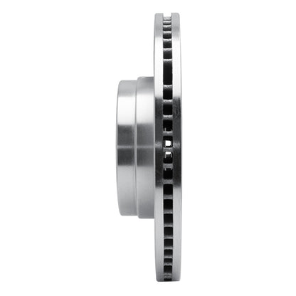 R1 Concepts R1 06-09 Land Rover Range Rover Front Right Drilled & Slotted Silver Brake Rotor