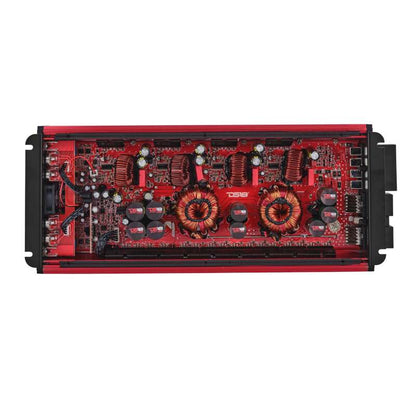 DS18 4-Channel Class-D Amp Stereo Full-Range 4 x 400 W RMS at4 ohm- Red