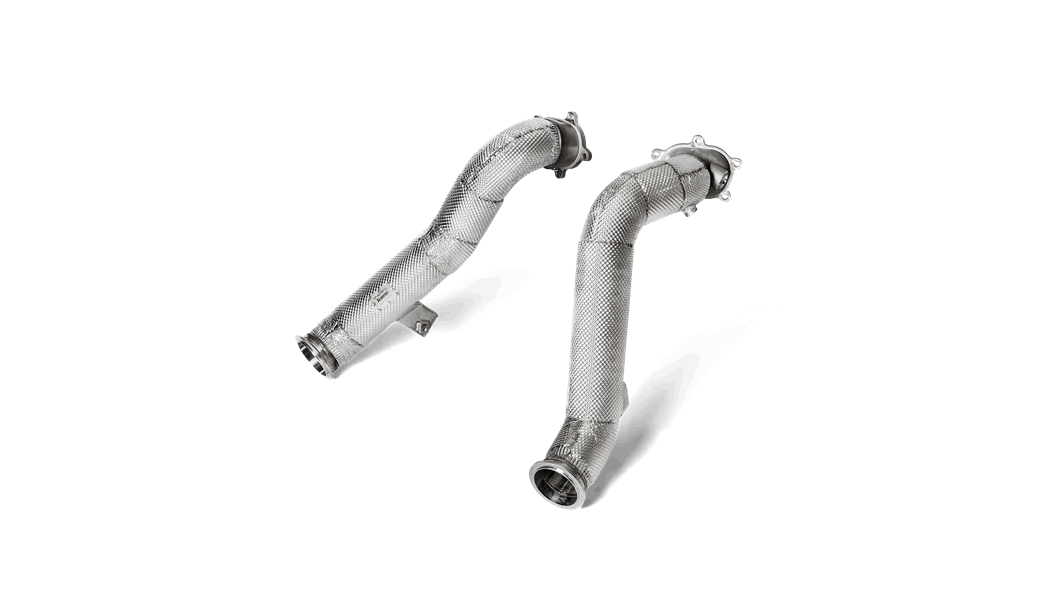 Akrapovic Audi C7 RS6 Avant Downpipe Set (SS) - ML Performance UK