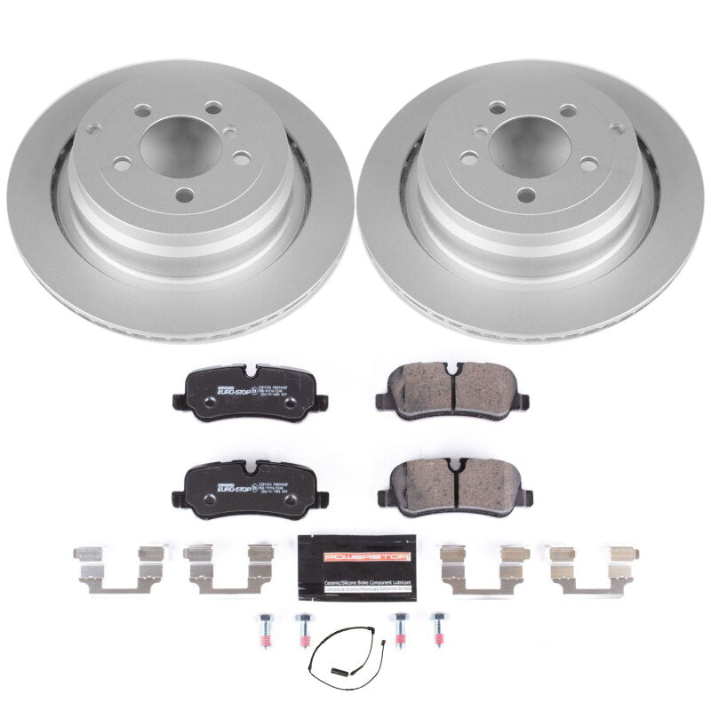 PowerStop Power Stop 06-12 Land Rover Range Rover Rear Euro-Stop Brake Kit
