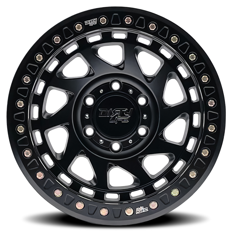 Dirty Life 9313 Enigma Race 17x9 / 6x139.7 BP / -38mm Offset / 106mm Hub Matte Black Wheel