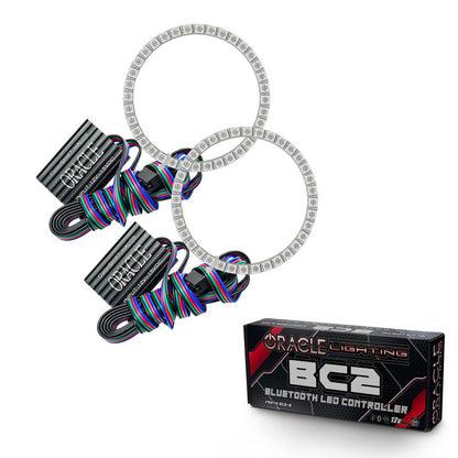 ORACLE Lighting Oracle Ram 13-18 Projector Headlight Halo Kit - ColorSHIFT w/ BC1 Controller