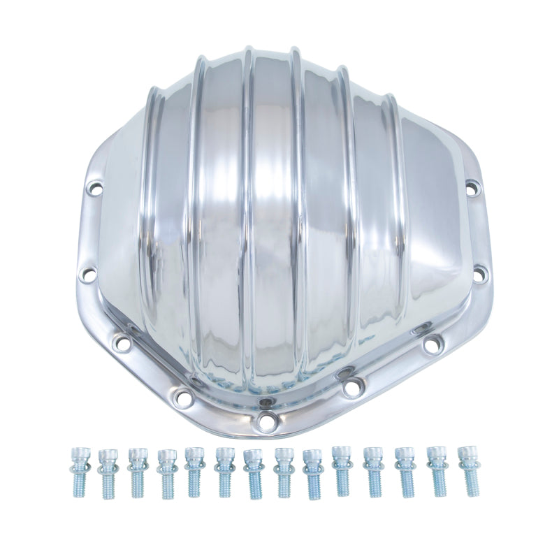 Yukon Gear & Axle Yukon Gear Polished Aluminum Cover For 10.5in GM 14 Bolt Truck