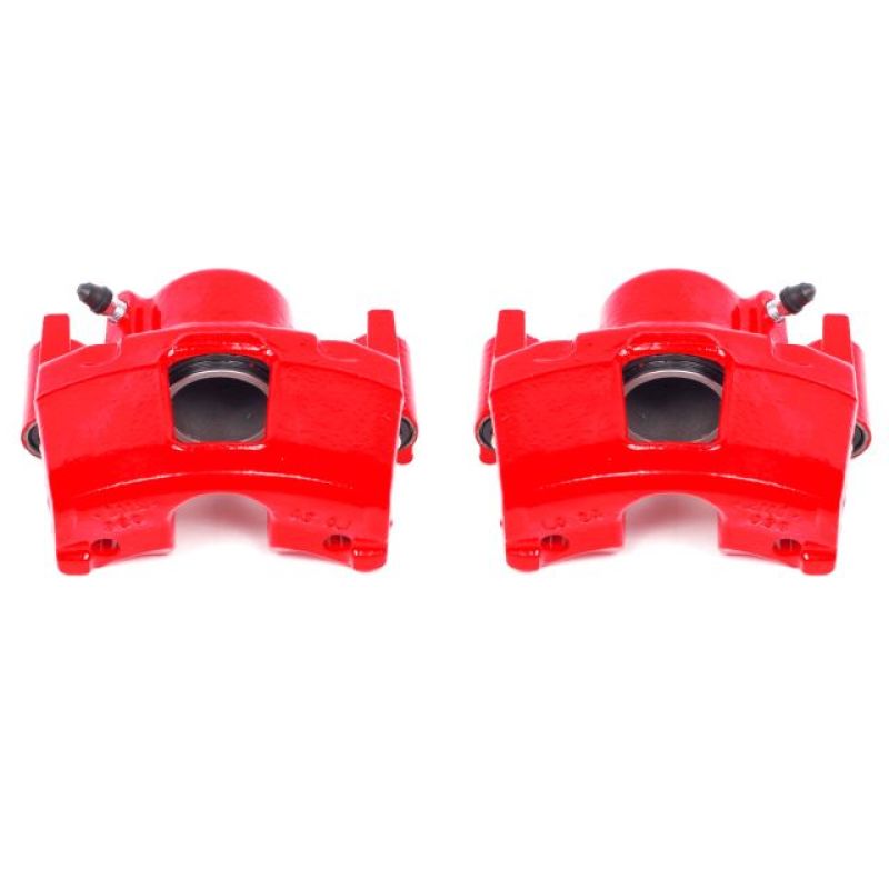PowerStop Power Stop 90-98 Buick Skylark Front Red Calipers w/o Brackets - Pair