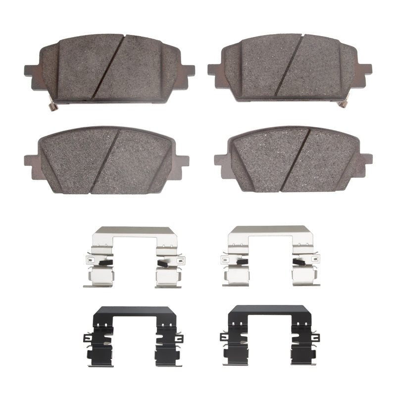 R1 Concepts R1 21-26 Genesis G80 Front Ceramic Pads & Hardware Kit