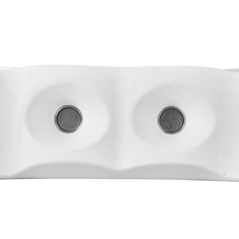DS18 07-18 JK/JKU Jeep Soundbar Fits 4x 8in Speakers (Not Included) Tweeters Drivers Included-White