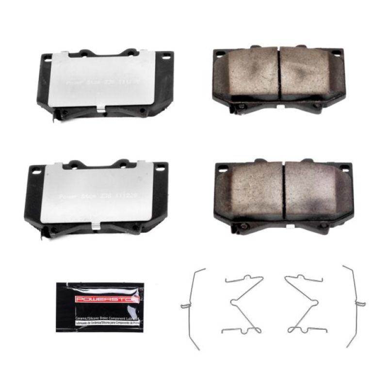 PowerStop Power Stop 01-03 Toyota Sequoia Front Z36 Truck & Tow Brake Pads w/Hardware