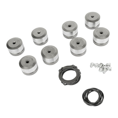 Yukon Gear & Axle USA Standard 4340CM Rplcmnt Axle Kit For TJ/XJ/YJ/WJ/Zj Front / Dana 30 / 27 Spline w/Super Joints