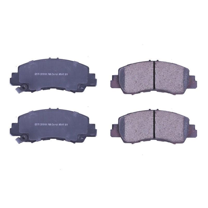 PowerStop Power Stop 2019 Mitsubishi Eclipse Cross Front Z16 Evolution Ceramic Brake Pads