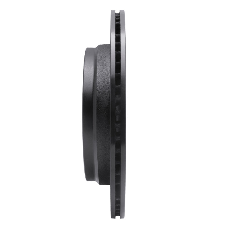 R1 Concepts R1 05-07 Land Rover LR3 Rear Left Drilled & Slotted Black Brake Rotor