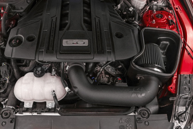 K&N Engineering K&N 18-23 Ford Mustang GT 5.0L V8 F/I DRYFLOW Performance Air Intake System