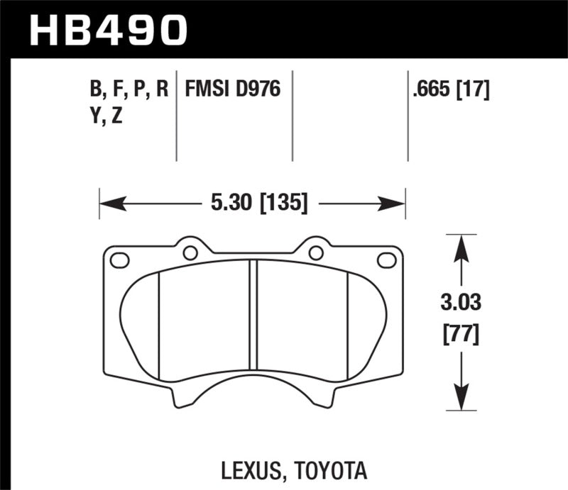 Hawk Performance Hawk Super Duty Street Brake Pads
