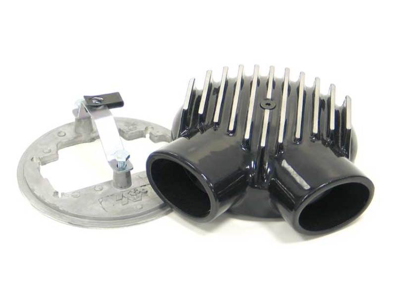 K&N Engineering K&N Universal Plenum 6.875in L x 5.75in Outer Dia - Black - Weber DGV Carburetor