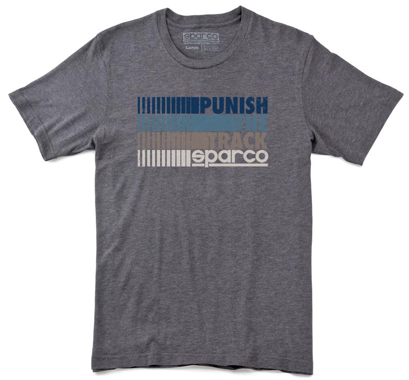 Sparco T-Shirt Punish Gry Xxl