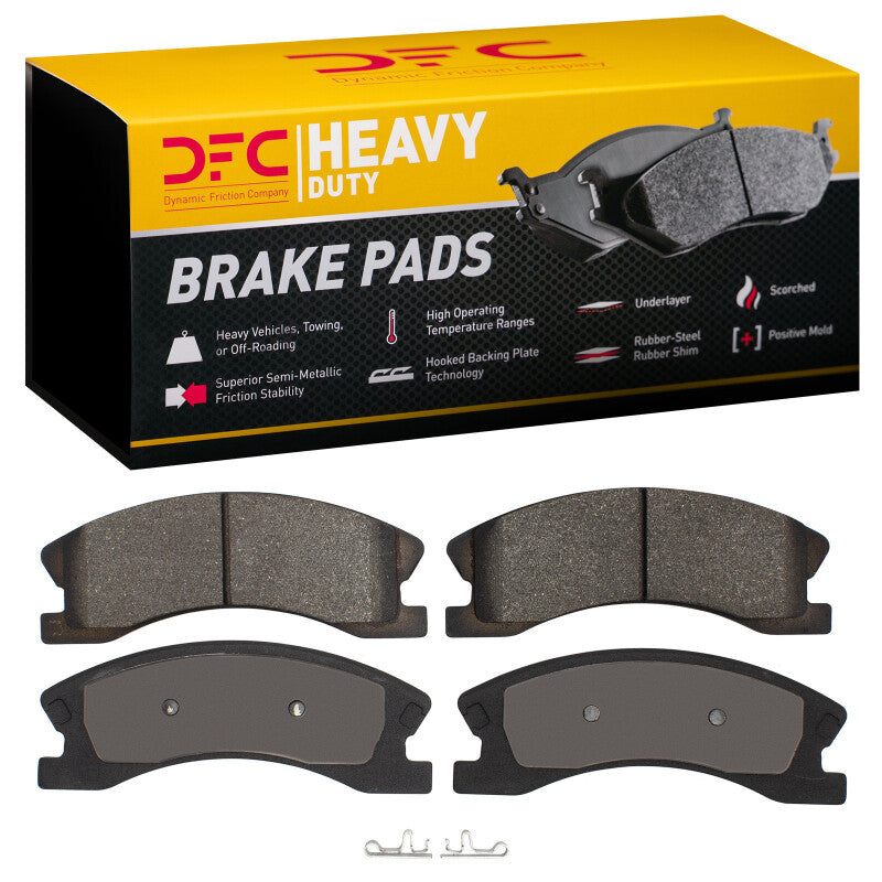 DFC 99-04 Jeep Grand Cherokee Front Heavy Duty Pads - Semi Metallic
