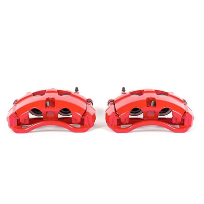 PowerStop Power Stop 08-14 Ford E-150 Front Red Calipers w/Brackets - Pair