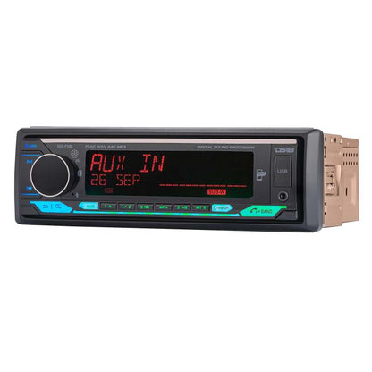 DS18 Single Din Headunit Full DSP Bluetooth USB 3 Zones RGB illumination