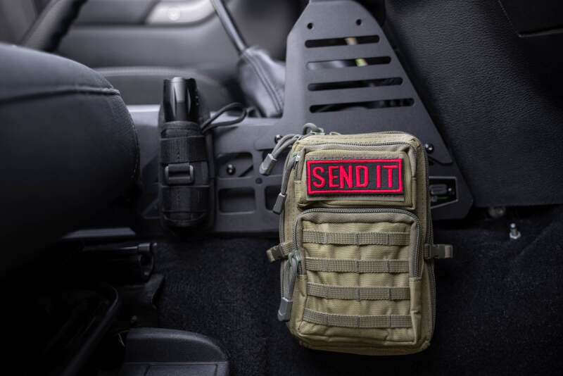 DV8 Offroad DV8 07-18 Jeep Wrangler JK Center Console Molle Panels & Device Bridge
