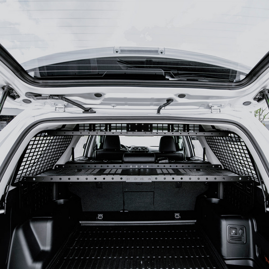 Cali Raised LED Cali Raised 10-24 Toyota 4Runner Interior Rear Molle Panel - 2 Row Seating/Both Sides & Middle Tray