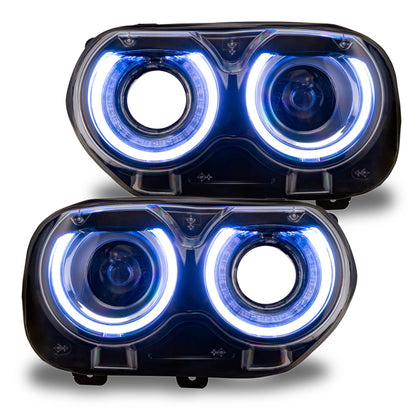 ORACLE Lighting Oracle 15-21 Dodge Challenger RGB+W Headlight DRL Upgrade Kit - ColorSHIFT+W