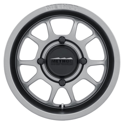 Method Wheels Method MR409 Bead Grip 15x7 / 5+2/38mm Offset / 4x156 / 132mm CB Steel Grey Wheel