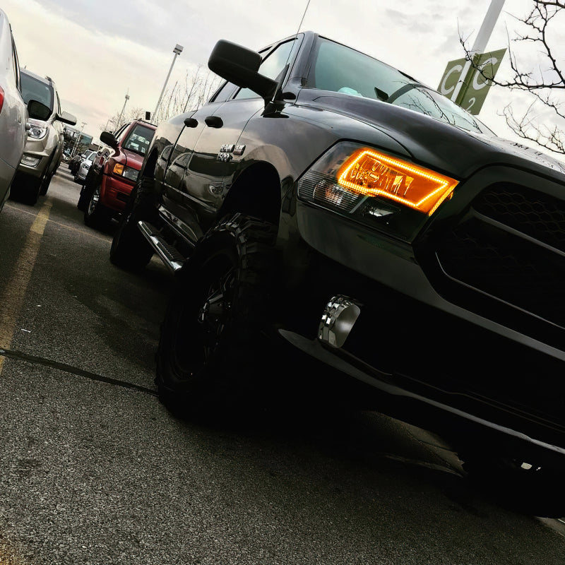 ORACLE Lighting Oracle Dodge Ram Sport 09-18 LED Headlight Halo Kit - ColorSHIFT w/ RF Controller