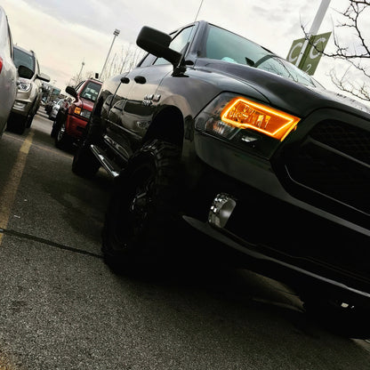 ORACLE Lighting Oracle Dodge Ram Sport 09-18 LED Headlight Halo Kit - ColorSHIFT w/ RF Controller