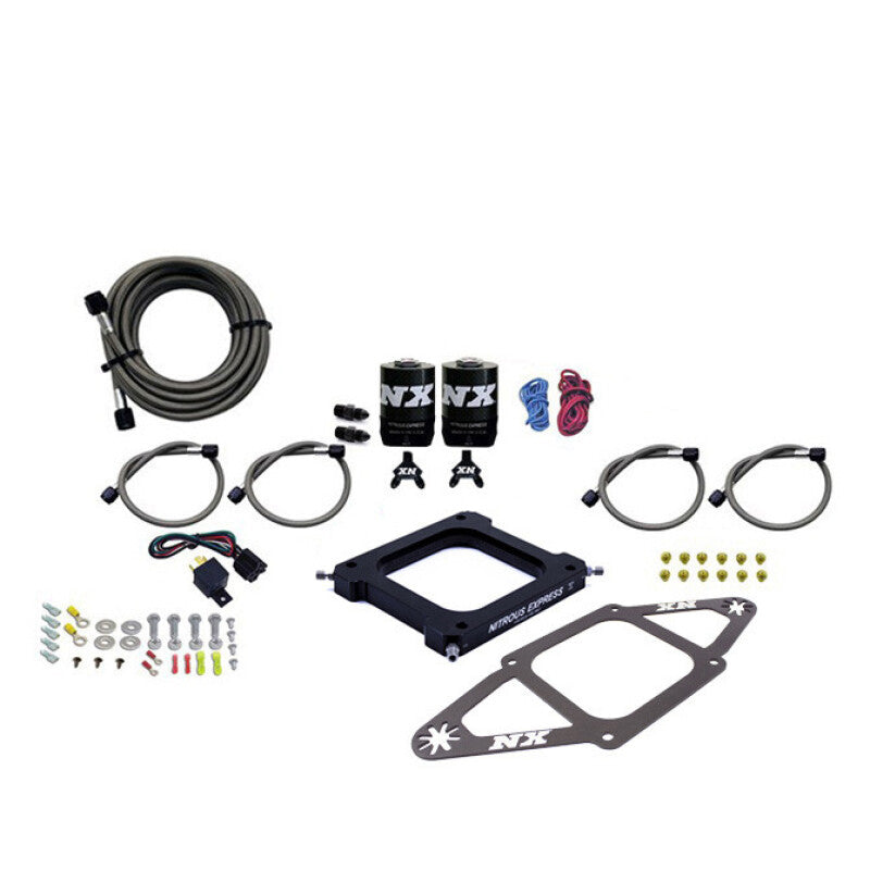 Nitrous Express 4500 Assassin Plate Stage 6 Nitrous Kit (50-300HP) w/o Bottle