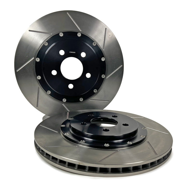 Baer Brakes 24-25 Ford Mustang EradiSpeed+ Rear 2-piece Performance Slotted Brake Rotors