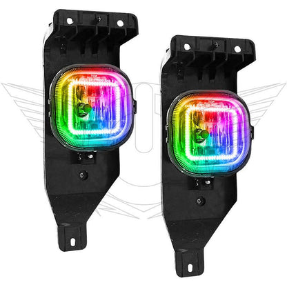 ORACLE Lighting Oracle Ford F-250/350 05-07 LED Fog Halo Kit - ColorSHIFT