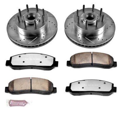 PowerStop Power Stop 05-07 Ford F-350 Super Duty Front Z36 Truck & Tow Brake Kit