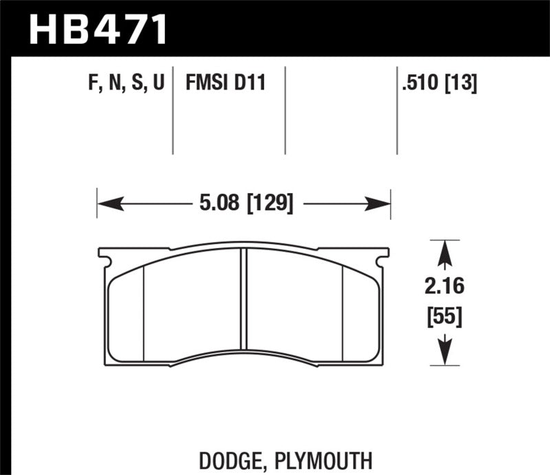Hawk Performance Hawk HPS Street Brake Pads