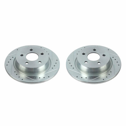 PowerStop Power Stop 18-20 Ford Transit Connect Rear Evolution Drilled & Slotted Rotors - Pair