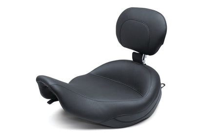 Mustang Motorcycle Mustang 97-07 Harley Rd King, 06-07 Str Glide, 00-05 Eagle Touring Solo Seat-Black