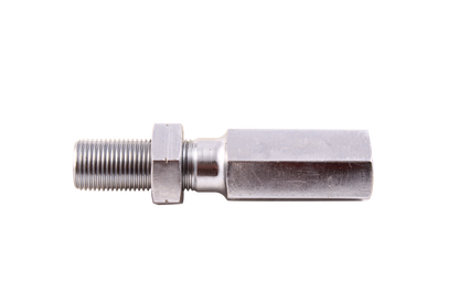 QA1 Male/Left Hand to Female/Right Hand Linkage Adjuster - 3/4-16 - Chrome Plated Steel