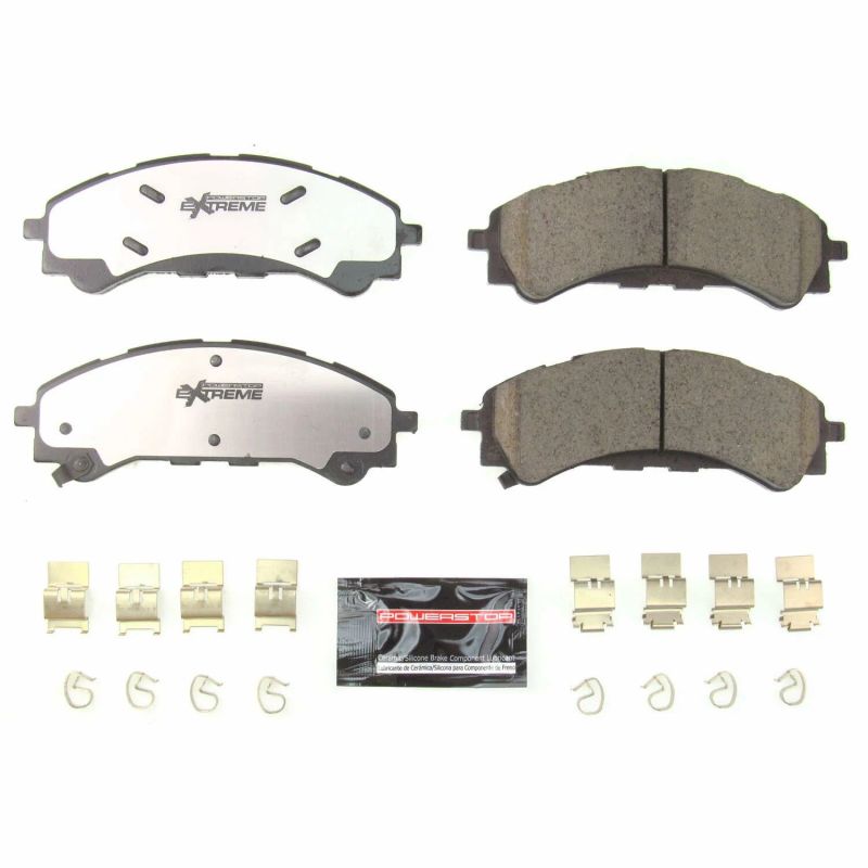 PowerStop Power Stop 2019 Ford Ranger Front Z36 Truck & Tow Brake Pads w/Hardware