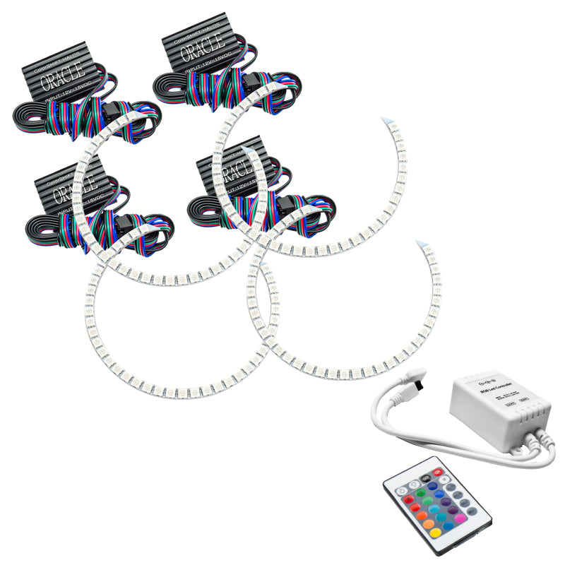 ORACLE Lighting Oracle Chevrolet Avalanche 02-06 Halo Kit - ColorSHIFT w/ Simple Controller