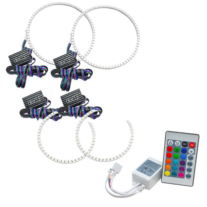 ORACLE Lighting Oracle Dodge Ram 02-05 Halo Kit - ColorSHIFT w/ Simple Controller