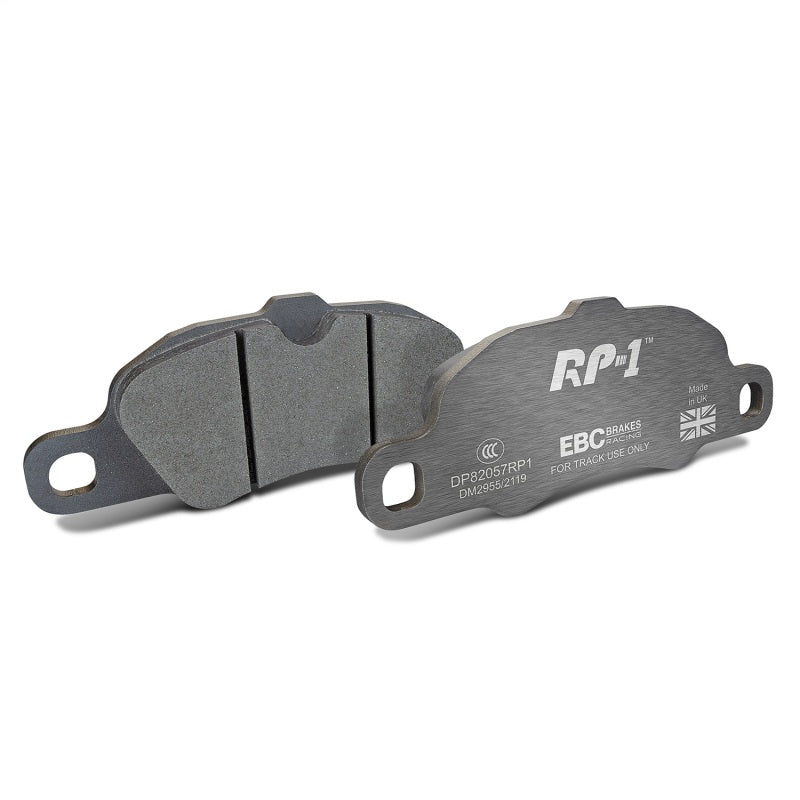 EBC Racing 08-12 Porsche 911 (997) (Cast Iron Disc Only) RP-1 Race Front Brake Pads