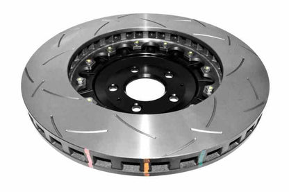 DBA 07-11 Audi S6 Front 5000 Series Slotted Rotor w/Black Hat