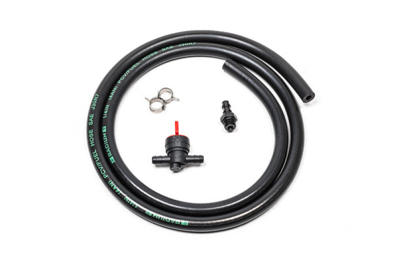 Radium Engineering Universal Catch Can Petcock Drain Kit (Single Application)