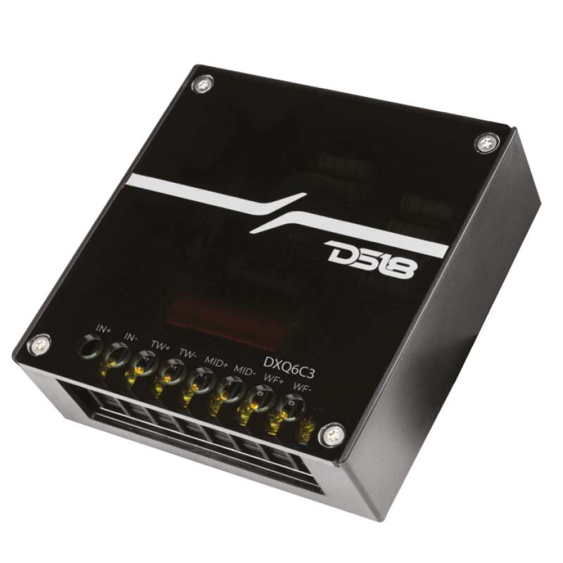 DS18 Dlx Quality 6.5in + 3.5in + 2in 3-Way 150 Watts RMS 4 ohm Yellow Straw + Composite Foam Cone