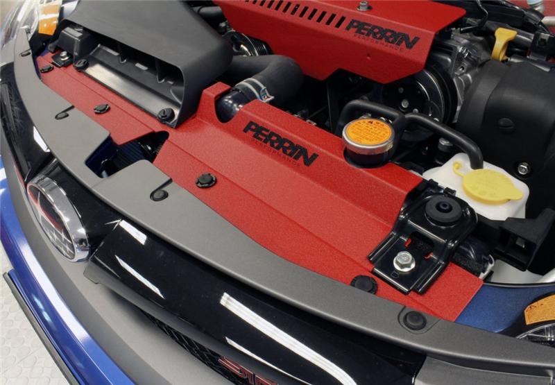 Perrin Performance PERRIN 08-14 Subaru WRX & STI / 08-11 Impreza Radiator Shroud - Red