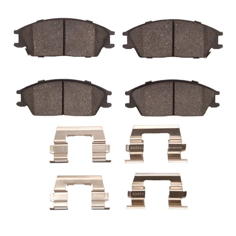 R1 Concepts R1 87-06 Dodge Verna (Mexico) Front Ceramic Brake Pads & Hardware Kit