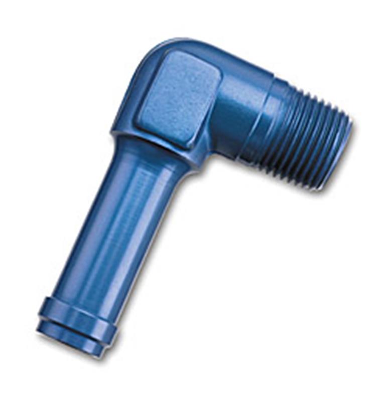 Russell Performance -6 AN 90 Degree 1/4in Pipe to 3/8in Tube Adapter