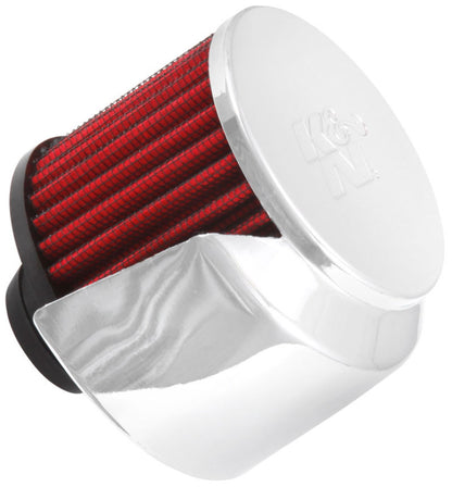 K&N Engineering K&N 1in Flange L x 3in OD x 2.5in Height Clamp On Crankcase Vent Filter