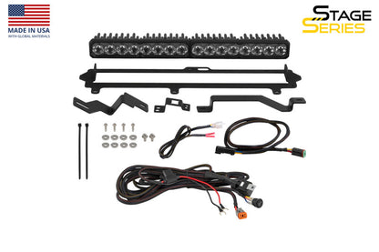 Diode Dynamics 2022-2026 Toyota Tundra Pro Grille SS20 Pro LED Kit Yellow Combo 3000K