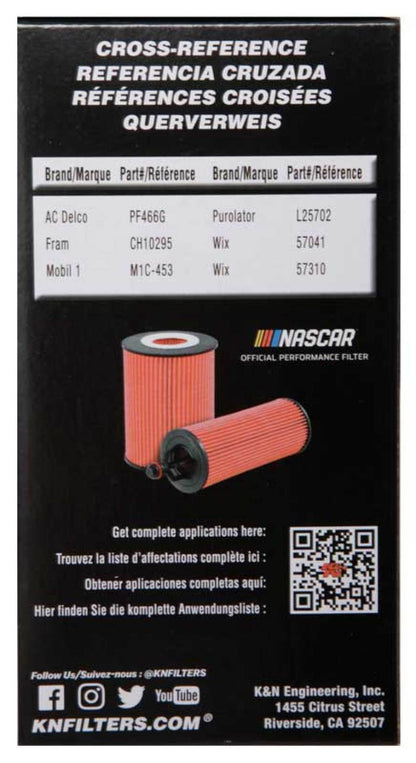 K&N Engineering K&N Oil Filter OIL FILTER AUTOMOTIVE