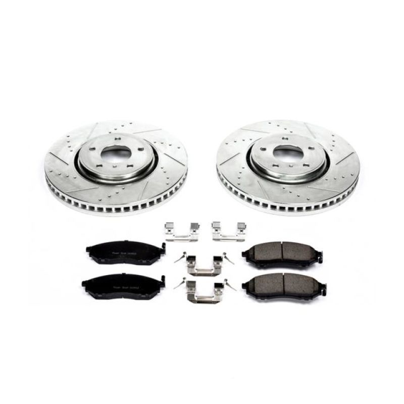 PowerStop Power Stop 05-12 Infiniti FX35 Front Z23 Evolution Brake Kit