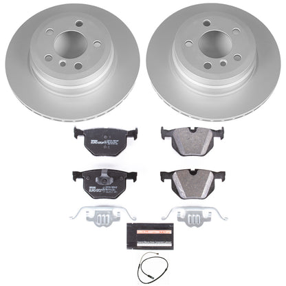 PowerStop Power Stop 16-18 BMW X5 Rear Euro-Stop Brake Kit